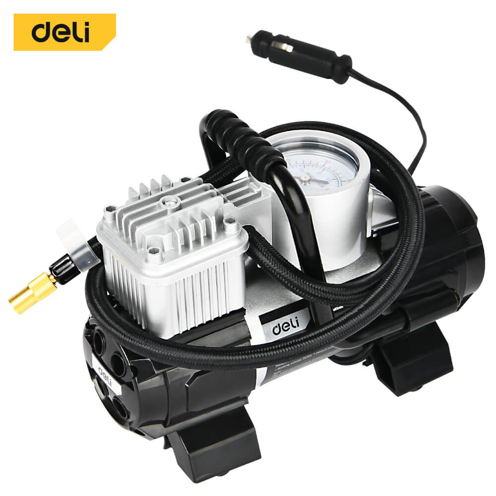 ปั๊มลมโรตารี่ DELI EDL8058-SL-01 140PSI 10บาร์ 100วัตต์_9
